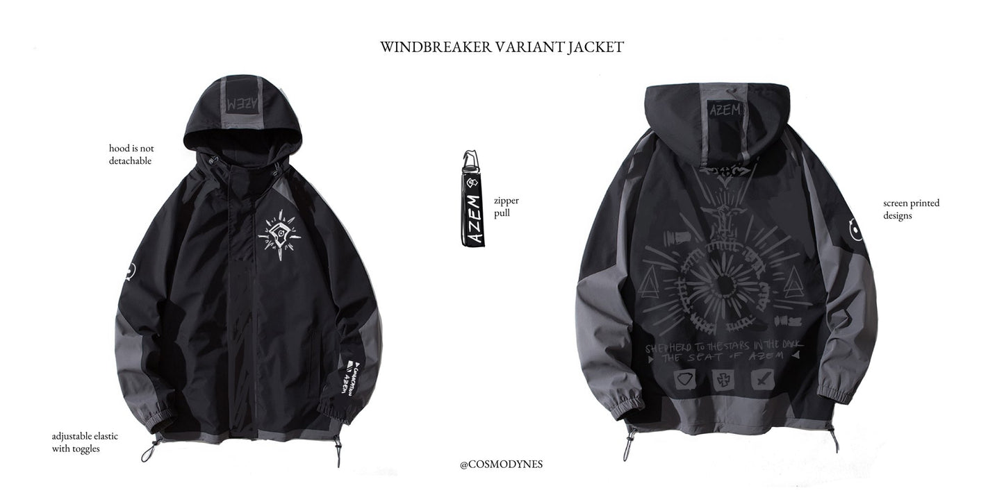 ff14 raiment of the traveler - windbreaker